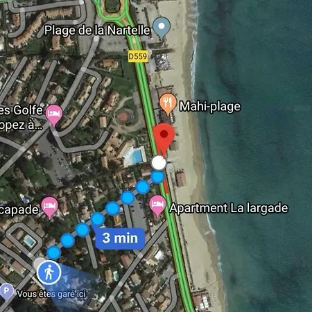 아파트 Sainte-maxime, Plage De La Nartelle